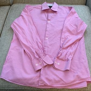 Tattersall Men's Long Sleeve Dress Shirt